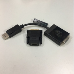 Bộ Combo Chuyển Đổi Tín Hiệu DELL DANARBC084 DisplayPort Single-Link DVI-D Và HDMI Female to DVI-D Male Video Adapter