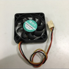 Fan Sleeve Bearing 50x50x10mm DC 12V 0.08A Connector 3Pin