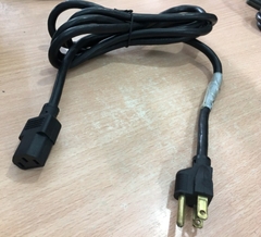 Dây Nguồn  CONNECT TO GROUNDED OUTLET VOLEX NEMA 5-15P to C13 AC Power Cord 10A 125V 3x0.824mm 18AWG Length 2M