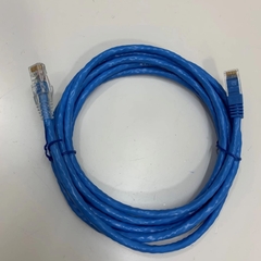 Cáp Mạng Chéo VIVANCO UTP CAT6 RJ45 Patch Cord Crossover Cable Gigabit PVC 24AWG Blue Length 3M For NovAtel Smart7-S and  Smart7-SI IMU Ethernet witch Computer Cable