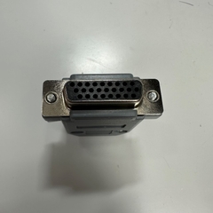 Đầu Jack DB26 26 Pin Female 3 Rows D-Sub Connector Plastic Hood Cover Backshell Solder Type Nickel 26 Way For Industrial Servo Motor, Interface I/O Control, Data Signal and Power Cable