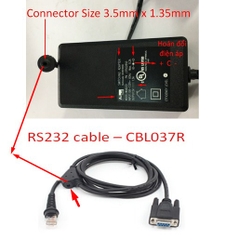 Adapter 5V 1.5A 7.5W ACBEL For Newland Barcode Scanner Original CBL037R RS232 Cable HR100 HR1050 HR200 HR1550 HR3250 HR3260 FR4050 Connector Size 3.5mm x 1.35mm