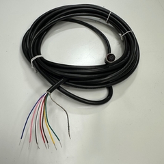 Cáp 5M 17ft GSEE-TECH SK8-5M/S10 Cable Connector M8 A-Code 8 Pin Female to 8 Core Open End Cable 8x0.14mm² OD 5.6mm For Automation Sensors and Actuators