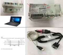 Bộ Cáp Điều Khiển PLC Module BECKHOFF BC8150 Truyền Dữ Liệu Giữa Máy Tính Và BECKHOFF BC8150 Serial interface USB 2.0 to RS232 Z-Tek và RS232 DB9 Female to DB9 Male 3 Wire Cross Link Serial Cable Black Length 1.8M