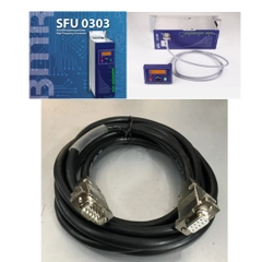 Cáp SFU 0303 Controlpanel Connection Cable DB9 Male DB9 Female Dài 2M For Biến Tần BMR GmbH – Frequency