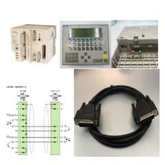 Cáp Lập Trình SIEMENS 6XV1440-2AH32 TD/OP Connecting Cable For Connecting Between Terminal Device/Operator Panel & SIMATIC S5-90U to -155U PLC Length 1.8M