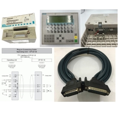Cáp Lập Trình SIEMENS 6XV1440-2G TD/OP Connecting Cable For Connecting Between Terminal Device/Operator Panel & Siemens CP 521 SI Serial PLC Length 3M
