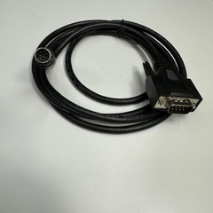 Cáp 1.8M 6ft RS232 Communication Shielded Cable Mini Din 8 Pin Male to DB9 Male For Máy Đọc Quang Phổ Vi Phiến Hấp Thụ Không Cần Bộ Lọc Molecular Devices SpectraMax Plus 384 Microplate Reader witch Computer