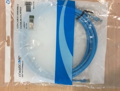 Dây Nhẩy COMMSCOPE Cat6 RJ45 UTP Patch Cord Straight-Through Cable 1-1859247-0 PVC Jacketed Blue Length 3M