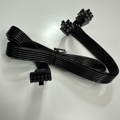 Dây Nguồn 75Cm 2.5ft 600W PCI-E 5.0 12VHPWR (12+4Pin) Male to Super Flower Patented Dual 2 Port 9 Pin Male PSU Power Cable 16AWG For Leadex V & VI Platinum