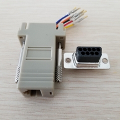 Rắc Cắm Modul Cisco Serial Female DB9 to Female RJ45 Adapter