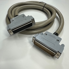Cáp 2.7M 9ft SCSI D-Sub DB50 Pin Male to Female Shielded Grey OD 13mm Cable OEM Thay Thế Phoenix Contact Cable-D50SUB/B/S/300 For Power Cable and I/O Signal Phoenix Termination board