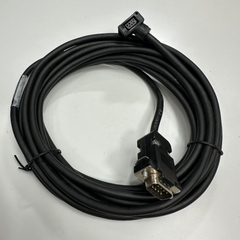 Cáp 5M 17ft Cable S6-L-P014-5.0 Connector SDC-07T 7 Pin Female to DB9 Male For Inovance Servo Encoder Cable