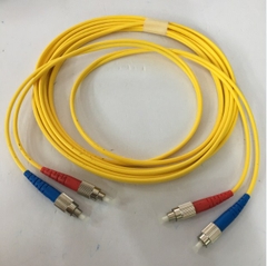 Dây Nhẩy Quang Data Sheet Fiber Optic Cable FC to FC Singlemode Duplex 9/125 3.0mm PVC Length 5M