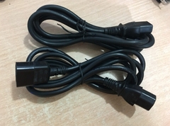 Dây Nguồn Máy Chủ Chính Hãng APC AP9870 I-SHENG IS-14 IS-001 AC Power Cord IEC60320 IEC C13 to C14 10A 250V 3x1.0mm Length 2M