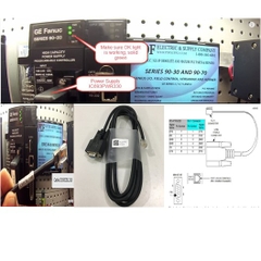 Cáp Kết Nối Điều Khiển IC693CBL316 Communication Cable RS232 DB9 Female to RJ11 6P6C 6 Pin 1.8M For GE FANUC PLC - PLC DCS SERVO Control MOTOR