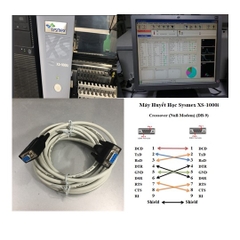 Cáp Kết Nối Máy Huyết Học Sysmex XS Series Với Máy Tính DATA Link RS232 Communication Crossover Null-Modem Serial RS232 DB9 Female to DB9 Female Colour Grey 5M