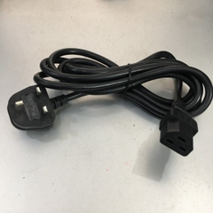 Dây Nguồn VOLEX EL-210A VSC19 AC Power Cord BS1363 UK to IEC60320 C21 13A 16A 250V 3x1.5mm² 16AWG For Máy Chủ HP Dell IBM Lenovo Fujitsu Siemens SUN Server và Cisco Router Length 2.5M