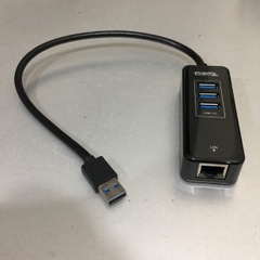 Cáp Chuyển Đổi USB 3.0 to 3 Port USB 3.0 + LAN GIGABIT ETHERNET PLUGABLE USB3-HUB3ME