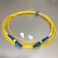 Dây Nhẩy Quang SEIKOH GIKEN 7500500-15-1003 Single Mode Fiber Optic Cable 9 / 125µm OS2 LC / LC Connector LSOH UL Simplex Patch Cord Yellow PVC Length 3M