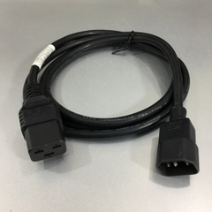 Dây Nguồn Máy Chủ Computer Server Cable Power Cord IEC C14 to C19 LONGWELL LS-14 LS-19 10A 250V 18AWG 3x1.0mm² For Rack Mount PDU UPS Length 1.8M