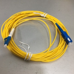 Dây Nhẩy Quang LC To SC Simplex Singlemode Fiber Optic Patch Cord LC-SC Cable 9/125 2.0mm PVC Length 7M