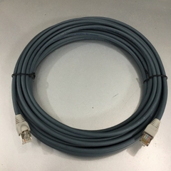 Cáp Mạng Ethernet Công Nghiệp NC-CAB-DMC100 10M Nexans LANmark-Cat6A Ultim Patch Cord 10G RJ45 8P8C Plug up to 500MHz FTP Screened LSZH Grey For Remote I/O Connection PLC HMI Robots Servos