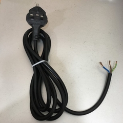 Đây Nguồn Đấu Bo Mạch Juniper BS1363/A UK Plug Power Wire Electrical Power Cord AC DC Power Supply Extension Cable 250V 13A 16AWG 3x1.5mm² H05VV-F OD 8.4mm length 2.5M