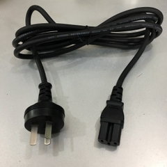 Dây Nguồn 3 Chân Chéo Tam Giác Chính Hãng Cisco Chuẩn Cắm Điện Australian & Chinese AC Power Cord AS3112 to IEC C15 H05RR-F 300/500V CCC A061339 60245 53YZ Cable 10A 250V 3x1.0mm² Length 2.5M