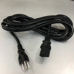 Dây Nguồn Máy Chủ Và Thiết Bị Mạng Cisco Juniper HP Dell Lenovo Huawei Chính Hãng DEREN DR-309 DR-395 UL Computer Server Cable Power Cord NEMA 5-15P to IEC 320 C13 13A 125V 16AWG 3x1.31mm² Length 3M