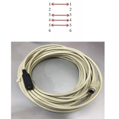 Cáp Nối Dài Cổng PS2 6 Pin Mini DIN Male to Female Extension Straight Through Cable 15M For Keyboard Mouse PS/2