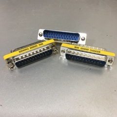 Rắc Nối LPT 1284 Parallel Hai Hàng Dương DB25 Male to DB25 Male 2 Row 25Pin Gender Changer