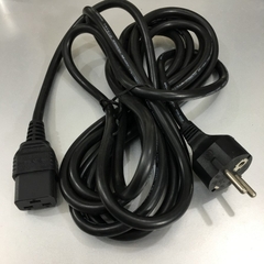 Dây Nguồn Cisco CAB-AC-2500W-EU 14Ft Dài 4.3M AC Power Cord Europe Schuko CEE7/7 Plug to IEC C19 16A 250V 14AWG 3x1.5mm² Cable OD 8.5mm in China