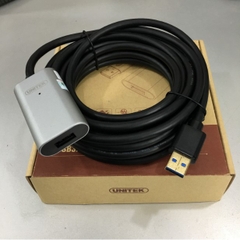 Cáp Nối Dài Tín Hiệu USB 3.0 5M Aluminium Extension Cable Type A Male to A Female UNITEK Y-3004 For Industrial Camera AVer CAM Video Room Logitech Group Video Conferencing
