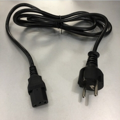Dây Nguồn Chính Hãng VOLEX M2511 V1625 European Schuko Power Cord CEE 7/7 to IEC320 C13 10A 250V 3x0.75mm² Length 1.5M
