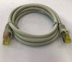 Cáp Mạng Đúc Ethernet Công Nghiệp UC-CMC015-01A 1.5M CSL-Computer CAT7 S/FTP AWG26 Cable PVC Jacketed Grey For Remote I/O Connection PLC HMI Robots Servos