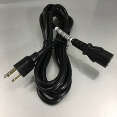 Dây Nguồn NEMA 5-15P Plug To IEC 60320 C13 Power Cord WELL SHIN WS-001F WS-002 12A 125V 3x1.25mm² Length 2.5M