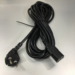 Dây Nguồn KOREA CORD KCP-312 SL-01 European Schuko Power Cord CEE 7/7 to IEC320 C13 10A 250V 3x0.75mm² Length 5M