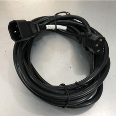 Dây Nguồn LIAN DUNG LT-501 LT-602 AC Power Cord C14 to C13 10A 18AWG 250V 3x0.75mm² For L2 Switch and L3 Switch Network Rack Mount Length 3.7M