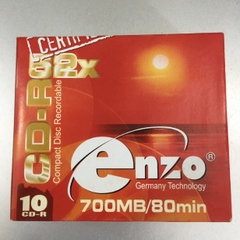 Đĩa Trắng Ghi CD-R Enzo 52X 700MB