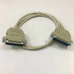 Cáp Kết Nối Cổng LPT Parallel 1284 Dương Dương Song Song Nối Tiếp DB25 Male to DB25 Male Serial Cable Grey For Printer or Data Length 1.1M