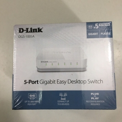 Thiết Bị Chia Mạng Ethernet LAN RJ45 Network Switch D-LINK DGS-1005A 5 Port Gigabit 10/100/1000M