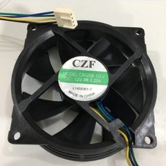 Fan CZF C8025B 12LV 80x80x25mm DC 12V 0.25A Connector 4Pin