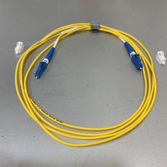 Dây Nhẩy Quang SEIKOH GIKEN 7500500-15-1002 Single Mode Fiber Optic Cable 9 / 125µm OS2 LC / LC Connector LSOH UL Simplex Patch Cord Yellow PVC Length 2M