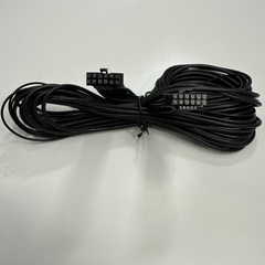 Dây Nguồn 0.7M 2.3ft 600W PCI-E 5.0 (Gen 5.0) 12VHPWR (12+4Pin) Male to Male Nylon Mesh Paracord Cable 16AWG Power PSU to GPU Cable Compatible with All RTX 4000 and RTX 3000 FE GPUs