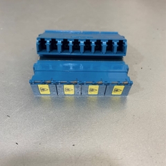 Coupler Molex 106121-0300 8 Port LC Multimodel Enhanced LC Adapter Fiber Optic Connector LC Receptacle to LC