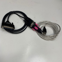 Cáp 3M 10ft Combo Cable FTDI Chip USB to Serial Adapter RS232-C Communication For Máy Đo Công Suất Yokogawa WT210/WT230 Digital Power Meter witch Computer