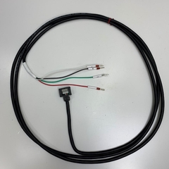 Cáp Original POW-SL03P010FB Dài 3M 10ft Connector JAE 4 Pin JN6FS04SJ2 to 4 Core Crimp Wire Terminal For Encoder Servo Drive Power Supply Cable in Korea