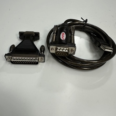 Cáp USB to RS232 Serial DB9 + DB25 Cable Adapter UNITEK Y-105A Prolific PL2303 Chipset