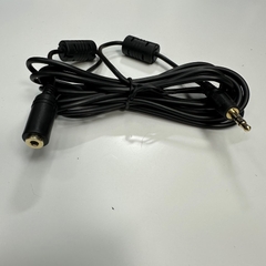 Cáp 3M 10ft Audio Ferrite Core Extension Cable Jack 3.5mm Jack 3 Lever Male to Female For Headphone Car Phone Computer